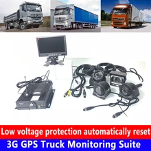 Бетоновоз/корабль/Трейлер 3g GPS грузовик мониторинг люкс хост системы может быть установлен с низким давлением защиты прикладом датчик масла