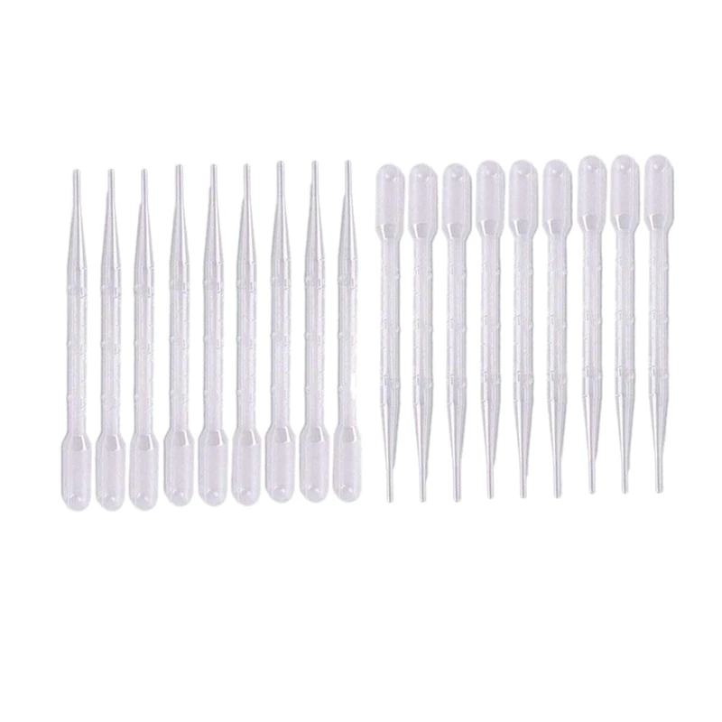 

3ml Pipette, Top Quality Disposable Pipettes Transfer Pipettes 3ml Eye Dropper for Essential Oil Pipette Makeup Tool 300pcs