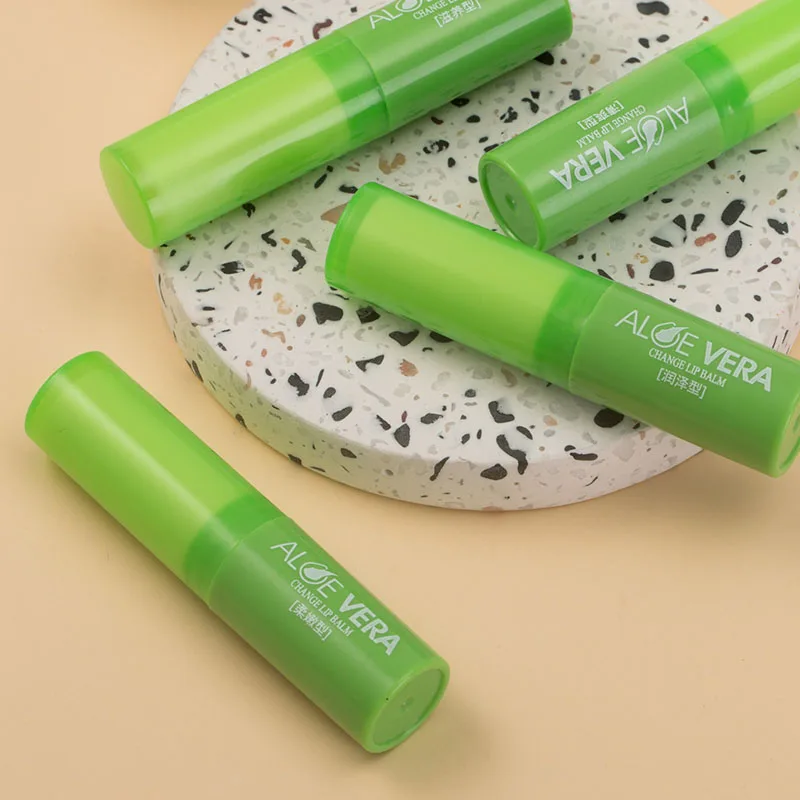 

Natural Add Aloe Vera Colorless Lip Balm No Pigment & Fragrance Nourishing Moisturizing Stage Essential Gadget