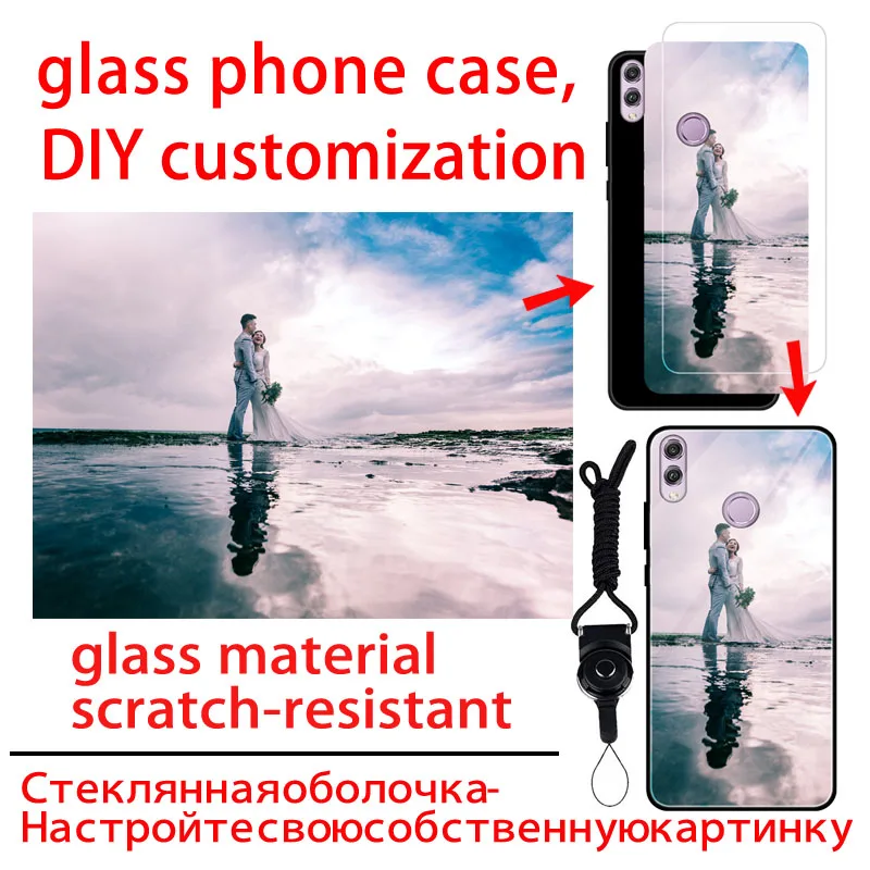 Customtempered Стекло чехол для телефона samsung Galaxy M20 M10 A30 A10 дизайн узор Картина заказной