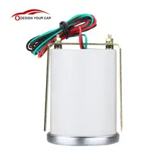 " 52 мм дымовая линза указатель воздуха/коэффициент топлива белый датчик светодиода Универсальный Автомобильный измеритель автомобильный инструмент для укладки