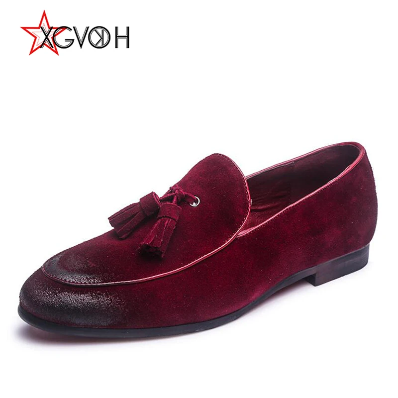 

Mens Shoes Comfortable Loafers Cow Suede Leather Oxford Men's Wedding Flats Male Summer Spring Casual Shoes For Business