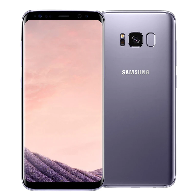 Разблокированный samsung Galaxy S8 Plus, 4G ram, 64G rom, 6,2 дюймов, Qualcomm, четыре ядра, 4G LTE, мобильный телефон, отпечаток пальца, Android 7,0
