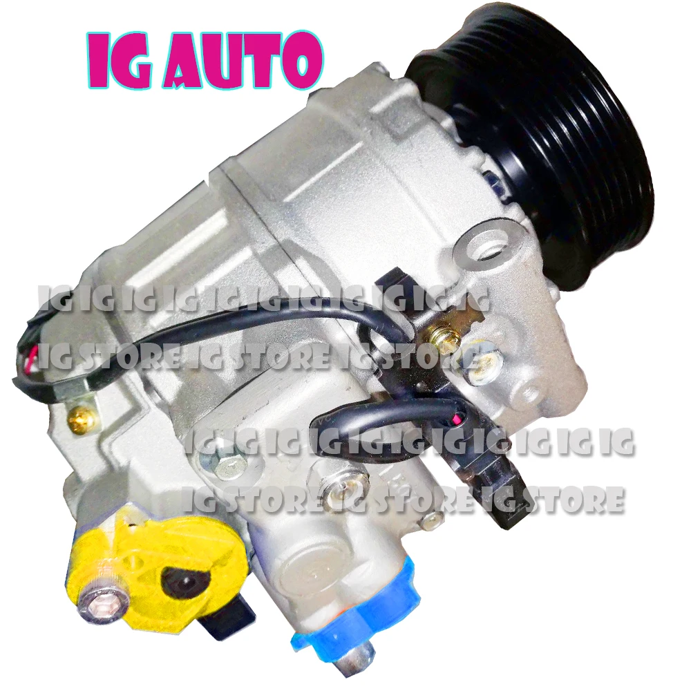 

Auto A/C AC Compressor For For VW Amarok 2.0 TDI / Transporter T5 2.0 TDI / Transporter T5 Bus 1.9 TDI 2009-2015 7E0820803