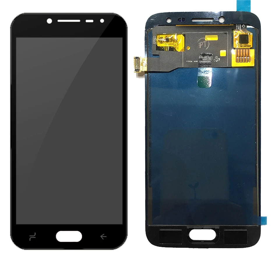 ЖК для samsung Galaxy J2 Pro J250 J250F дисплей SM-J250F/DS кодирующий преобразователь сенсорного экрана в сборе с рамкой кнопка Home - Цвет: black no frame