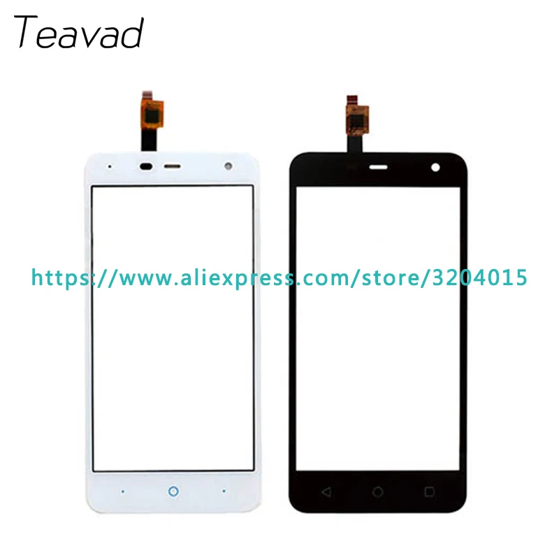 10pcs/lot High Quality 5.0&quot For ZTE Blade L4 pro A475 Touch Screen Digitizer Sensor Outer Glass Lens Panel Black White | Мобильные