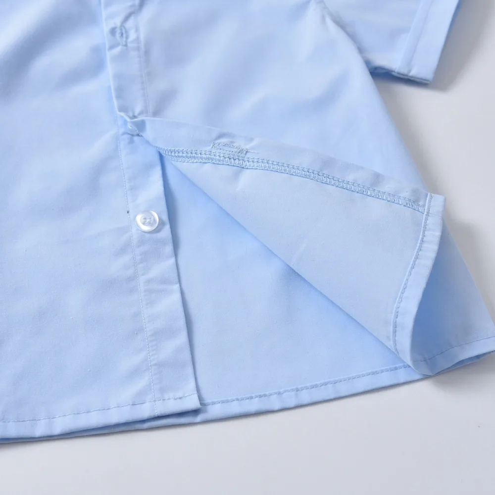 Одежда для маленьких мальчиков в джентльменском стиле: синяя рубашка+ белые шорты с лямками Одежда для новорожденных комплект одежды для маленьких девочек, костюм Conjuntos bebe Camisa manga