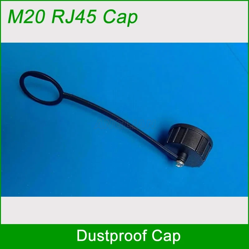 

Factory sell M20 dust-proof waterproof cap matching with RJ45 waterproof connector B20 series cap for RJ45 connector 10 units