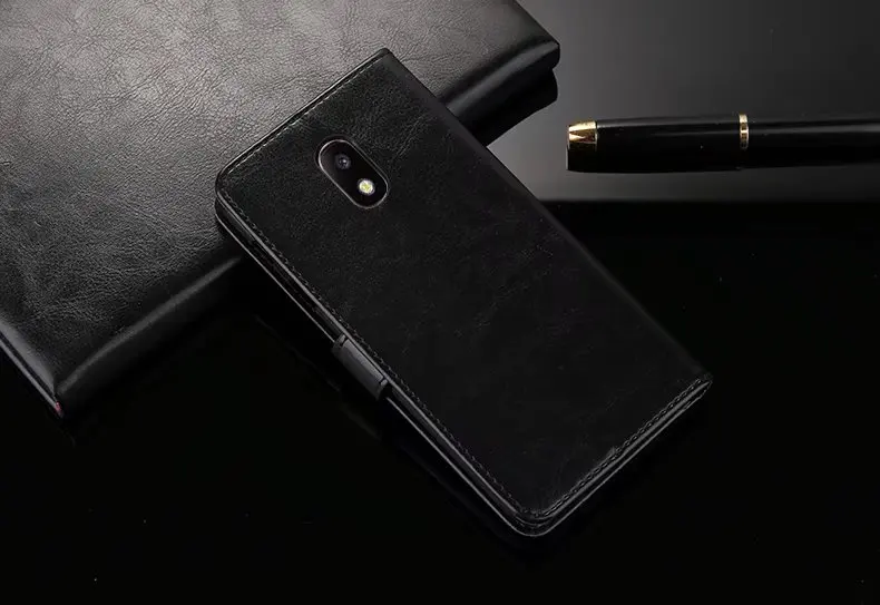 80 шт./лот книга Стиль Crazy Horse линии кожаный бумажник чехол с карты слоты для Samsung j7plus/j7pro /C8/j3pro