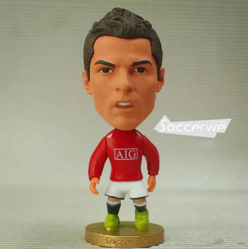 

Football star Soccer Player Star 7# C.RONALDO (MU-2009) 2.5" Toy Doll Figure Best Fan gift