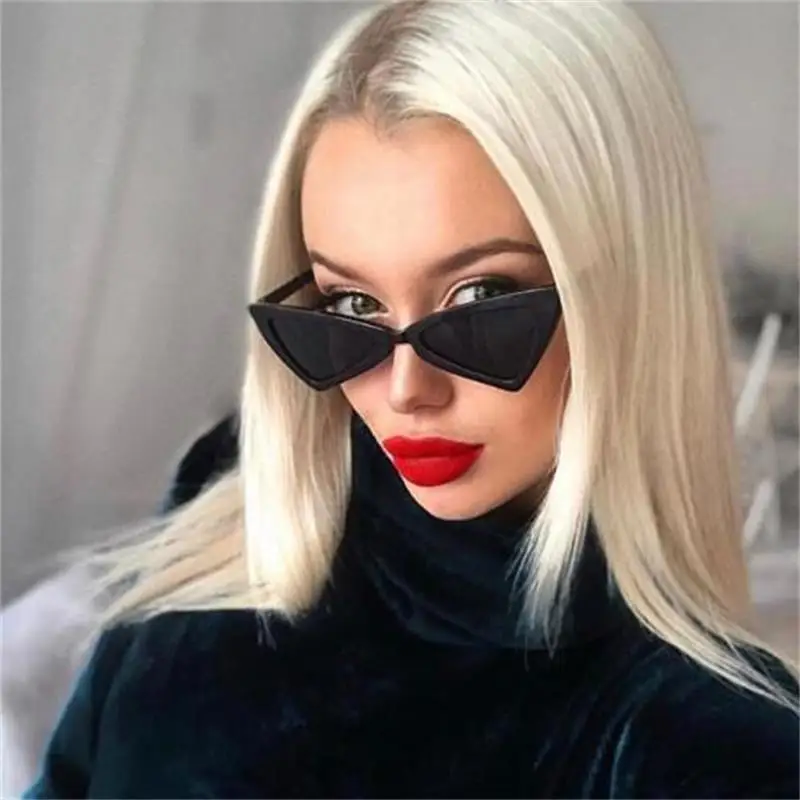Очки солнцезащитные женские треугольные модные классические брендовые
