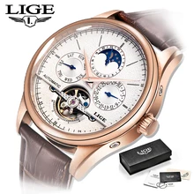 LIGE Mens watches Automatic mechanical watch tourbillon mens watches top brand luxury Man military sport watch relogio masculino LIGE Mens watches Automatic mechanical watch tourbillon mens watches top brand luxury Man military sport watch relogio masculino
