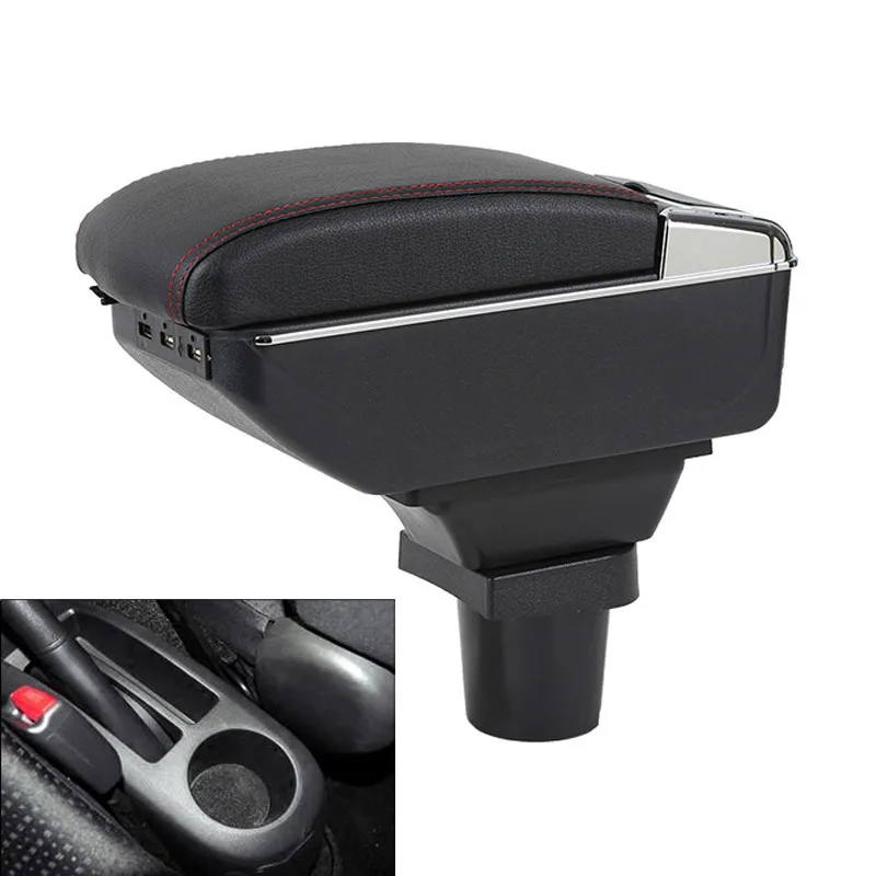 

Armrest Arm Rest Rotatable For Toyota Yaris Vitz Hatchback 2006-2011 Centre Console Storage Box 2007 2008 2009 2010