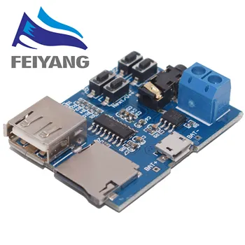 

1pcs TF card U disk MP3 Format decoder board module amplifier decoding audio Player