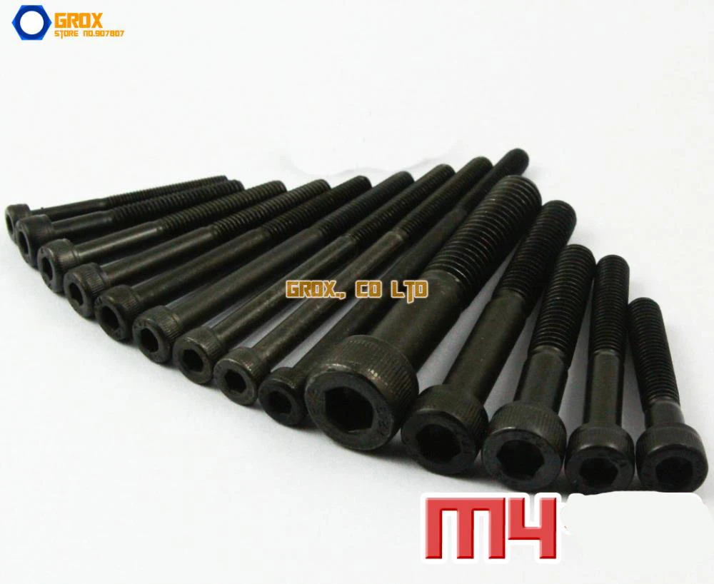 M4 Half Thread Allen Bolt Hex Socket Cap Screw 12.9 Grade Alloy Steelin Bolts from Home