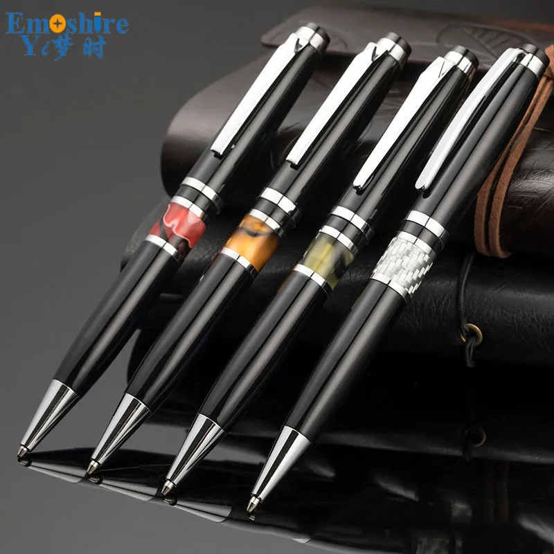 EMOSHIRE Factory Outlet Metal Acrylic Ballpoint Pen In Oil Pen Advertising Gift Pen Custom LOGO On A Generation (8)
