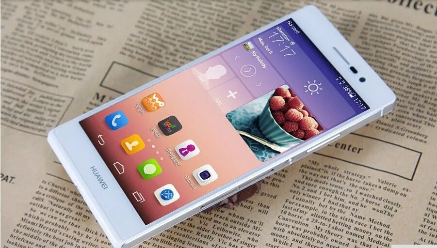 HuaWei Ascend P7 4G LTE мобильный телефон Kirin 910T четырехъядерный Android 4,4 5," FHD 1920X1080 2 Гб ram 16 Гб rom 13,0 МП