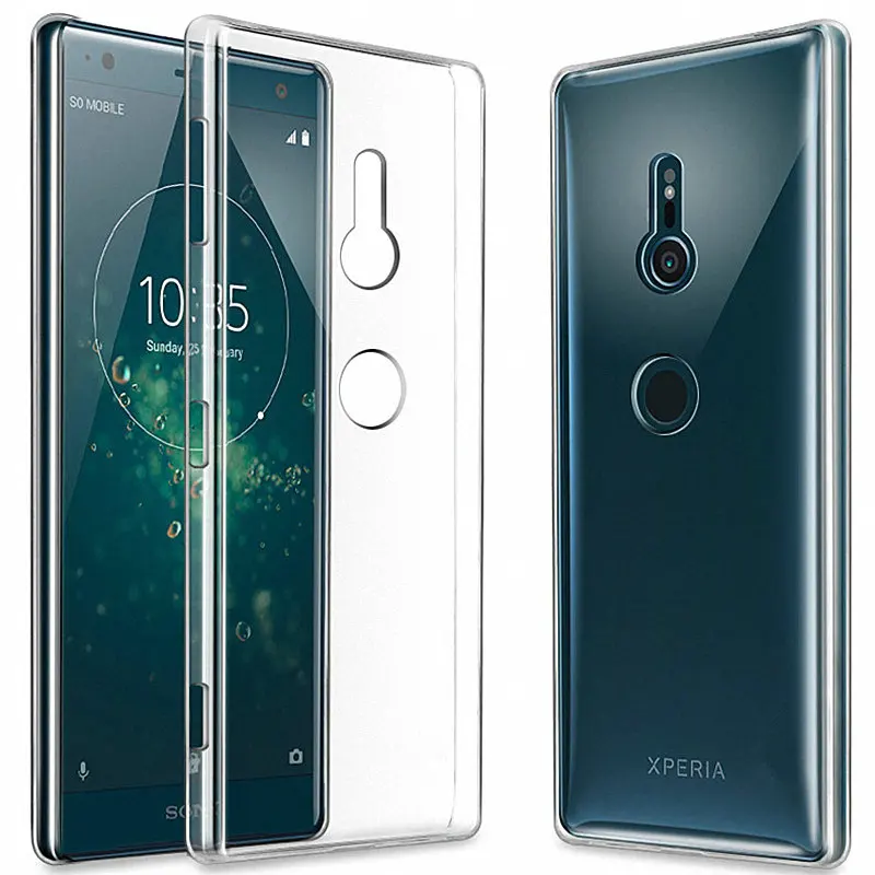 Мягкий ТПУ чехол для Sony Xperia XZ1 XZ2 XZ3 Compact на Xz1 Xz G8441 Tpu прозрачный силиконовый Fundas