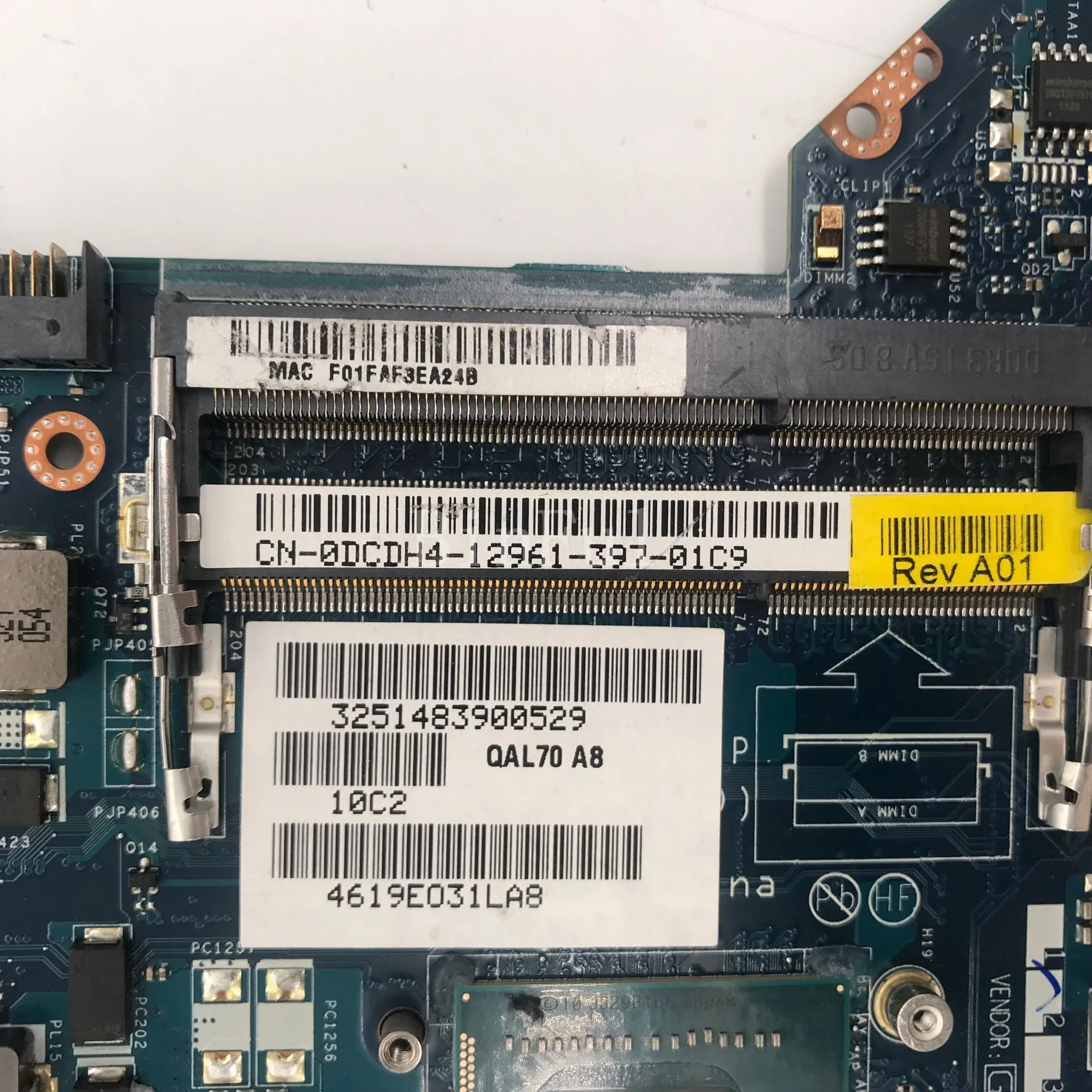 Для Latitude E6330 Материнская плата ноутбука CN-0DCDH4 0DCDH4 DCDH4 QAL70 LA-7741P с SR0X9 I5-3380M Процессор полностью протестирована