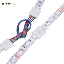 5 шт. 2pin 4pin 5pin Светодиодные ленты Разъем для 8 мм 10 мм 12 мм 3528 5050 5630 RGB/RGBW IP20 не обладает водонепроницаемостью: Светодиодные ленты раздеться совместное