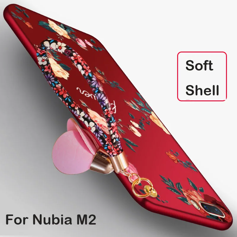

For ZTE Nubia M2 Case,MCWL Silicone TPU Inclusive Drop resistance Creative Back Cover case for Nubia M2
