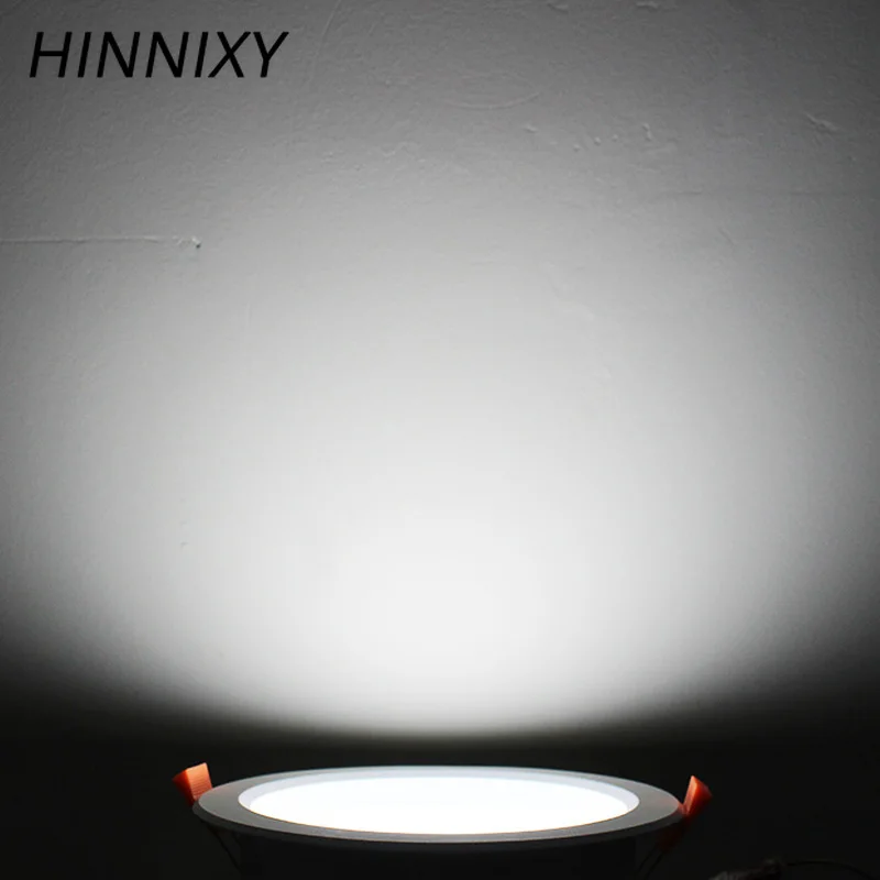 Светодиодный Интеллектуальный радар-датчик Hinnixy светильники 12 Вт 1350lm 110-240 в 135 мм с отверстиями SMD круглый скрытый точечный светильник