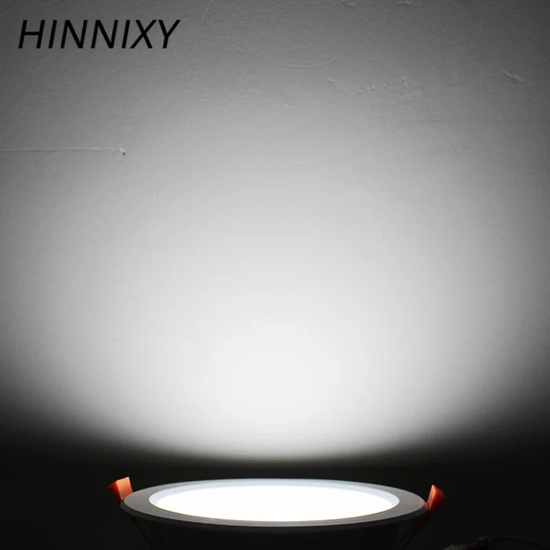 Hinnixy светодиодный Интеллектуальный радар Датчик светильники 12 Вт 1350lm 110 240 в 135 мм