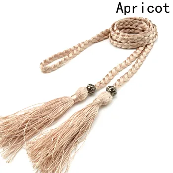 

2017 Braided Fringed Belt Women Fashion Accessories Unique Exquisite Birthday Romantic Beautiful Elegant Gift