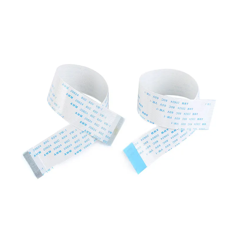 40 Pin FPC FFC Ribbon Flex Cable fpc module Pitch 0.5MM With 6cm 10cm 15cm 25cm 30cm 40cm Length Flat Wire Cable Forward Direction 10PCS