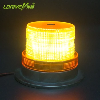 

LDRIVE Magnet Flash Dash LED Light Yellow Lamp School Police Beacon Light Emergency Warning Strobe Light Flashing Fog Lights