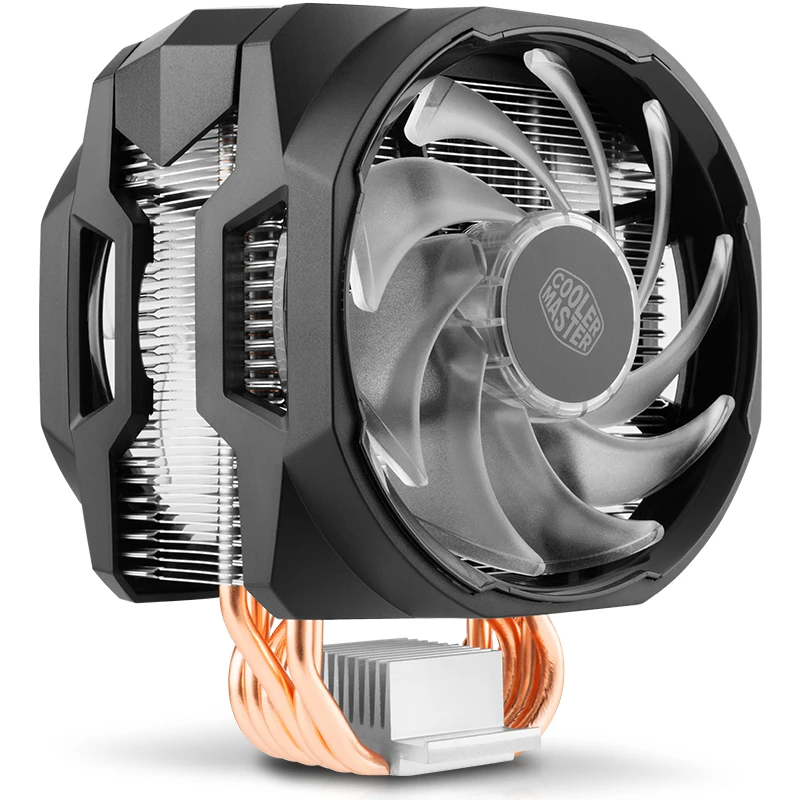 برودة ماستر T610P 6 النحاس Heatpipe وحدة المعالجة المركزية برودة ل إنتل 1155 1156 AMD AM4 CPU المبرد 12 سنتيمتر rgb 4pin تبريد وحدة المعالجة المركزية مروحة PC هادئ...