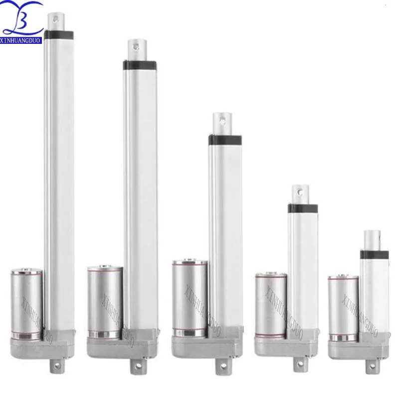 DC 12V//24V 1//2//4inch stroke Electric linear actuator motor 5000N//1100LBS maximum