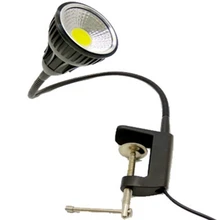 10W деревянный Рабочий стол светодиодный светильник с зажимом