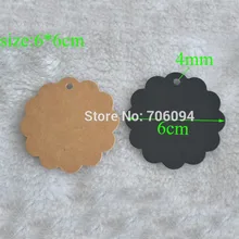 1000 шт./лот, DIY пустой 6 см круглая бирка подарка, в черном и коричневом цвете подарок повесить тег/ярлык, изготовленным на заказ логосом размер, форма тег потребует дополнительных расходов