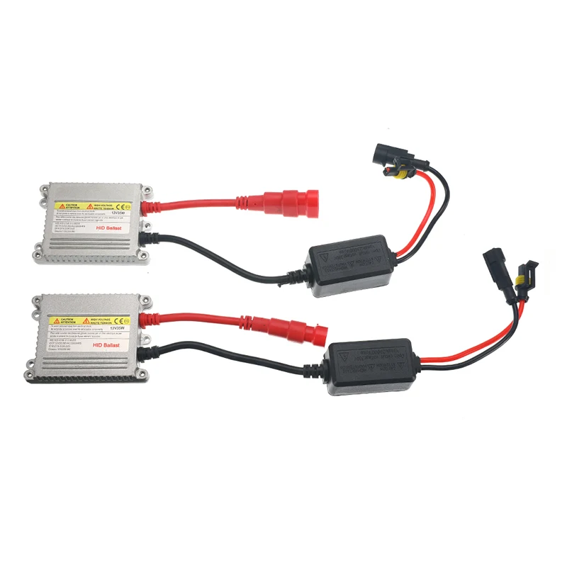Bloco de Ignição Lastro para Hid Xenon Lastro 35w Digital Magro 35 Eletrônico Kit h7 h4 h1 h3 H11 2 Pçs 12 v Hid 4 2 pçs 12 v hid xenon lastro