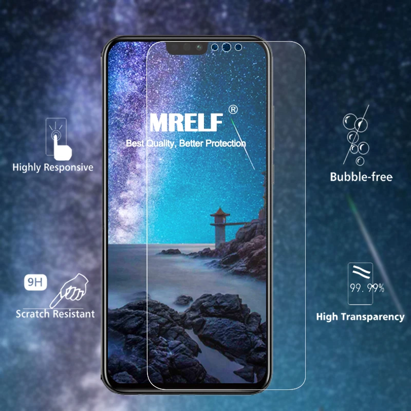 Закаленное стекло для huawei Honor 8X защита экрана на 9h 2 5D телефон защитное