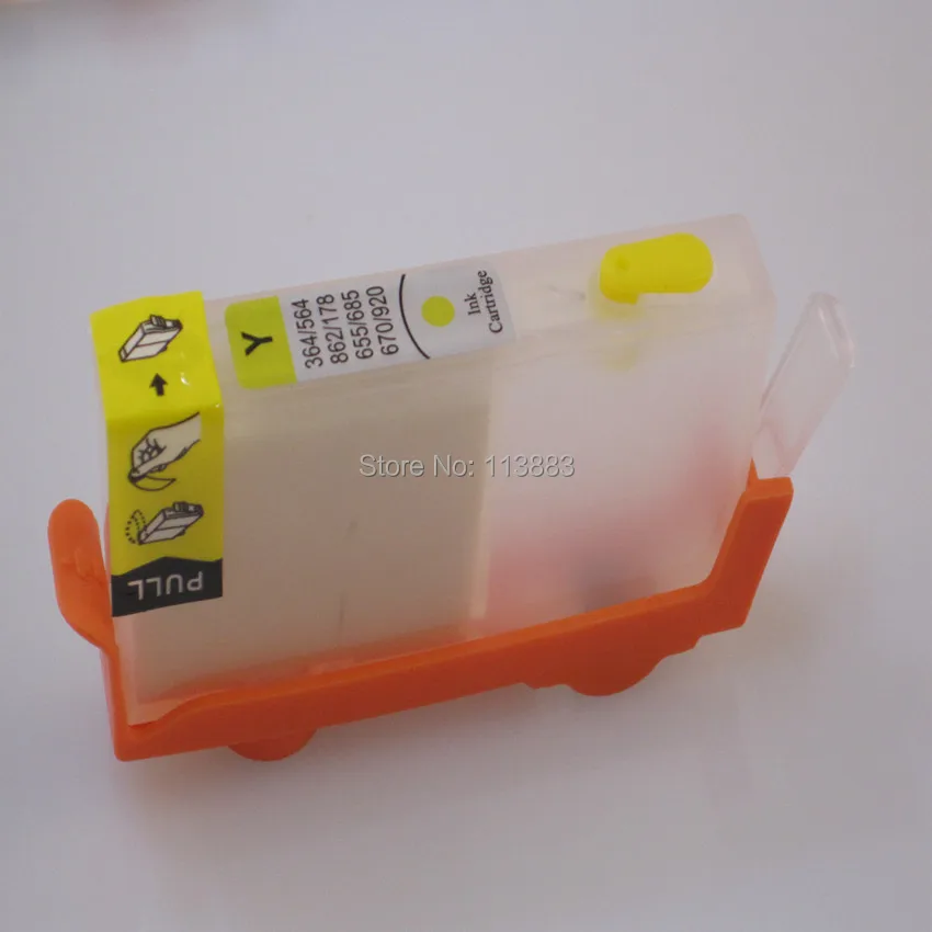Kit de Refil de Tinta para hp 920 Cartucho de Tinta para Impressora hp 6000 65000 7000 Mais para hp Dey Ink 7500 ml Cores - Imagem 3