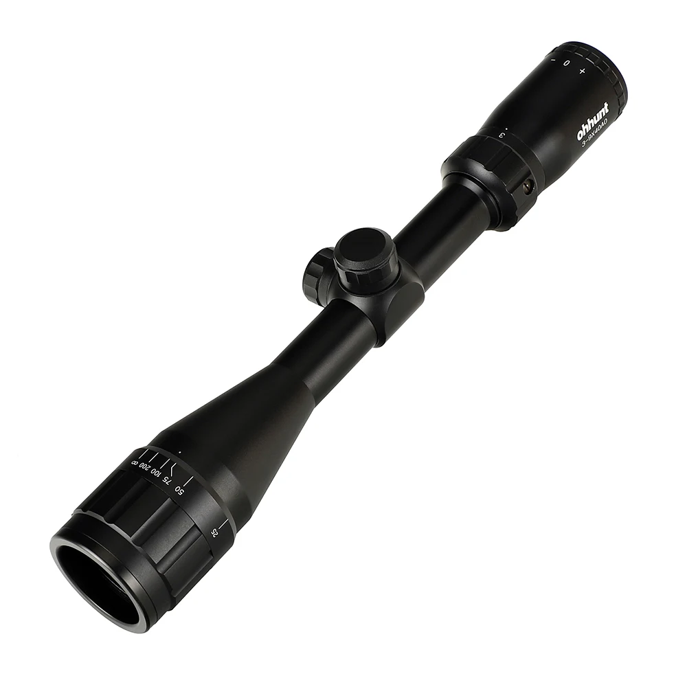 Ohhunt 3-9X40 AO 1 дюймов трубка Hunitng Riflescope Mil Dot проволока сетка тактические оптические прицелы для снайперской винтовки прицел страйкбол