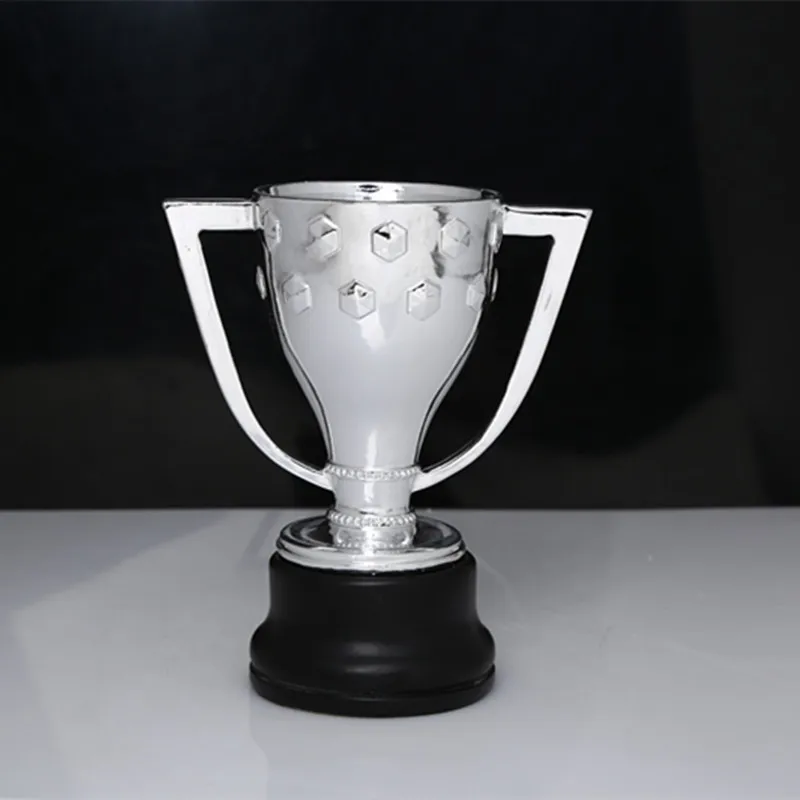 Trofeo de la liga de fútbol española 15 CM trofeo de la Europa League resina creativa copa de fútbol estatua deportes ventilador regalos X1667