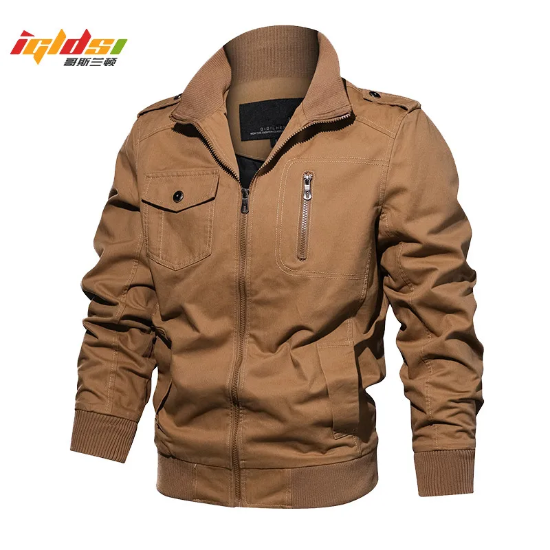 Tactical Military Jacket Men Spring Autumn Air Force Pilot Flight ...