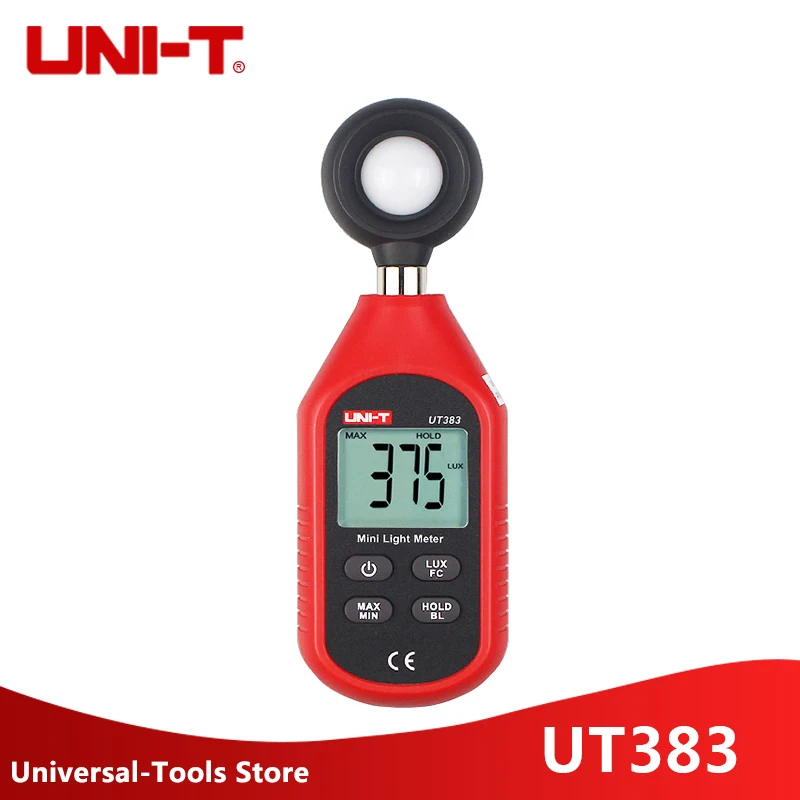 Ручной цифровой измеритель яркости UNI T UT383 прибор для проверки окружающей