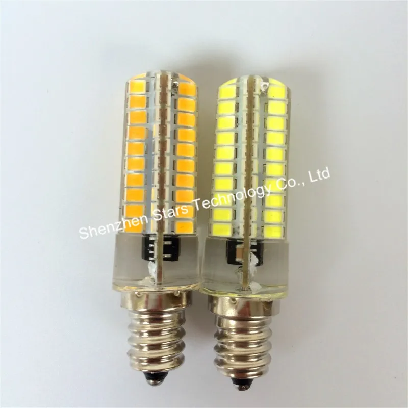 G4 G8 G9 E11 E12 SMD2835 80leds 8 Вт AC110V AC220V светодиодные лампы хрустальные люстры матовый кукурузной формы огни 10 шт./лот