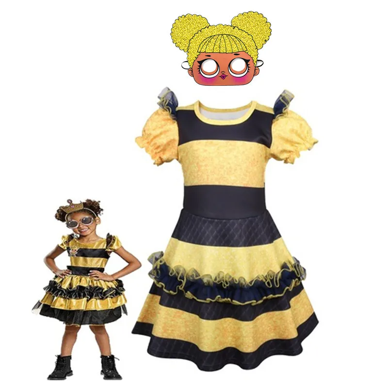 

Carnival Lol Dolls Dress Halloween dresses Christmas Party Ballet Costumes Kids Cosplay Clothes Ladybug kids dresses for girls