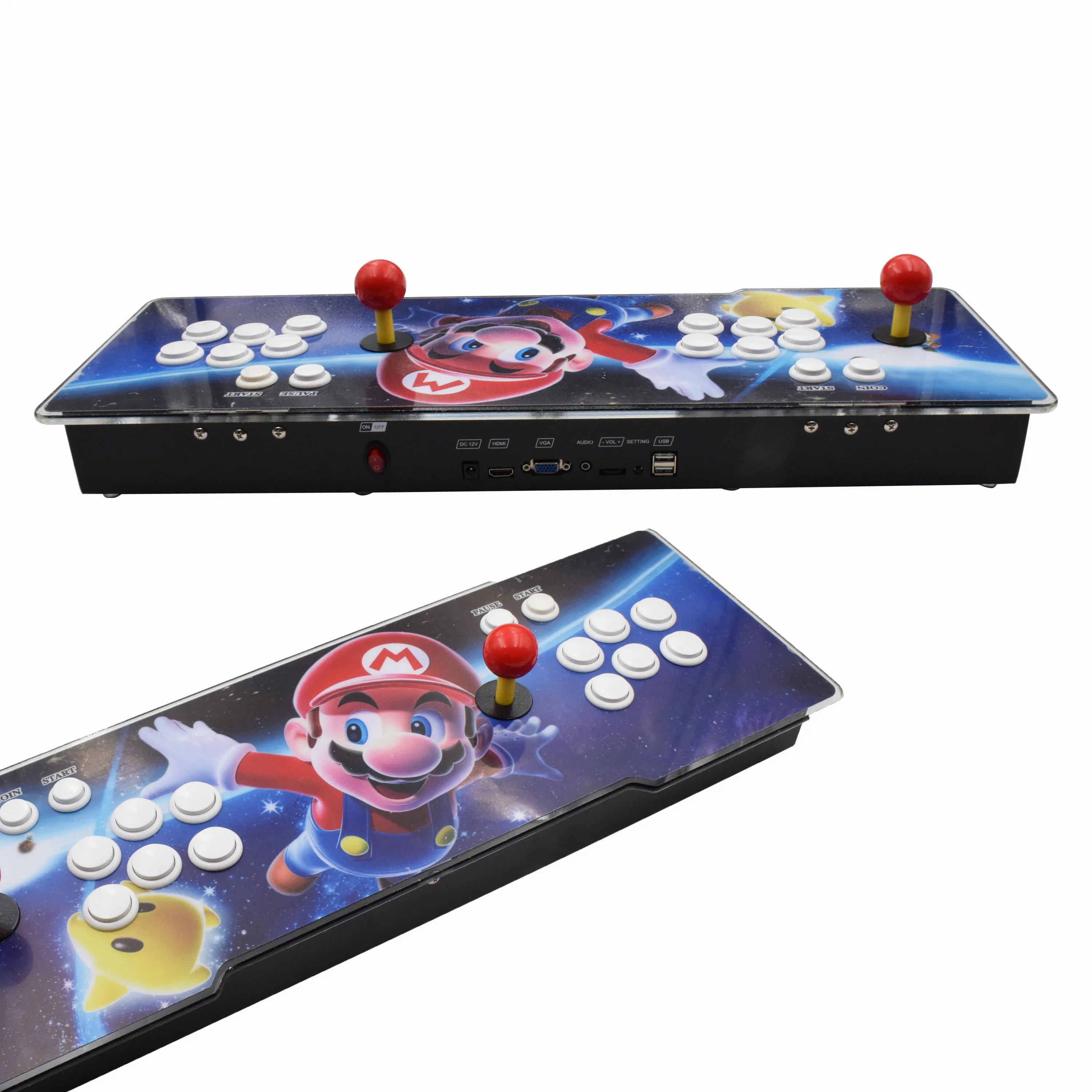 Pandora Box 6S 1388/ Treausre 2350 in 1 Arcade Game console 2 Players stick controller console HDMI VGA USB output PS3 TV PC 6S
