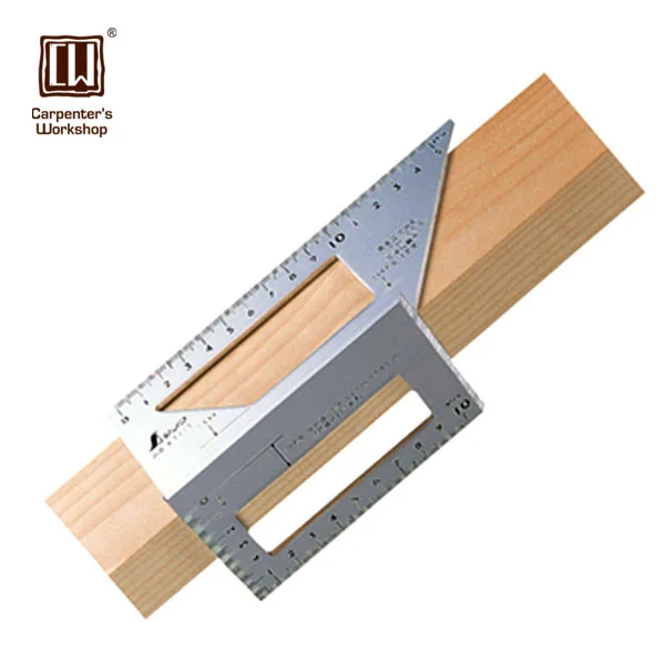 

NEW Japanese Shinwa Aluminum Ruler Square Layout Miter 62113