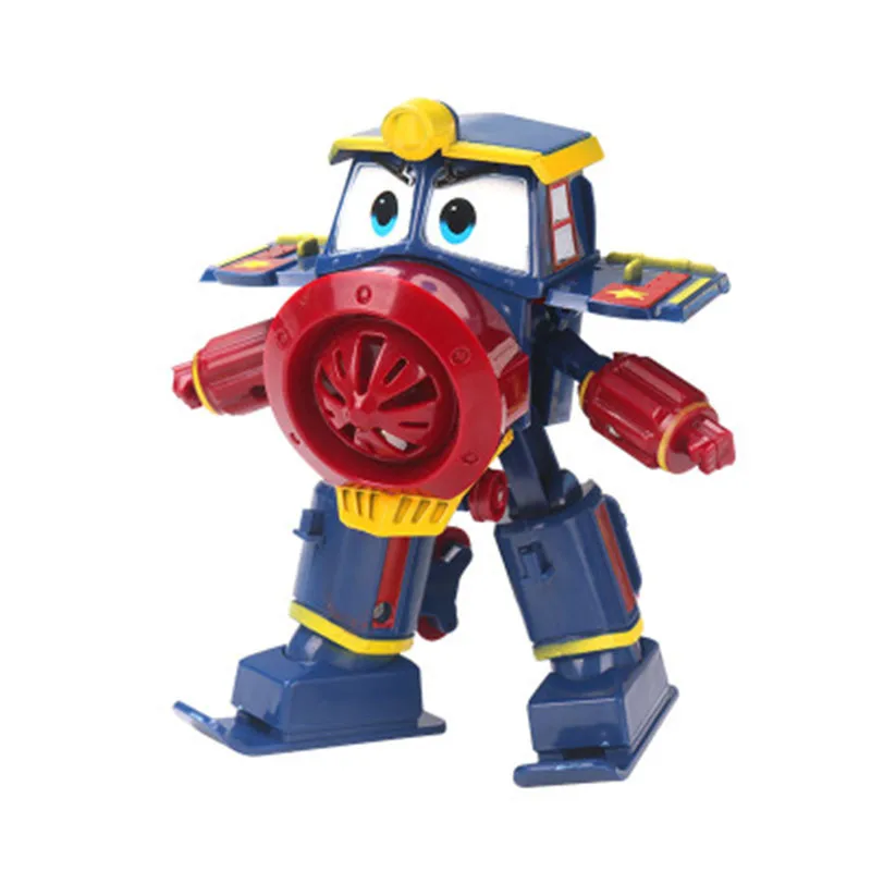 NEW hot 13cm Robot Trains Transformation Kay Alf Dynamic Train Family Deformation Train Car Action Figure Toys Doll for