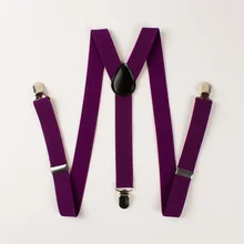 Mantieqingway регулируемые эластичные подтяжки ремень Твердые y-обратно Bretelles 3 зажим на подтяжках для мужчин свадебные подтяжки для вечеринки Tirantes