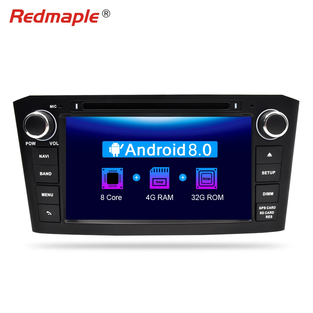 

Android 9.0 Car DVD player Radio Multimedia Stereo For Toyota Avensis T25 2003-2008 Auto Audio Radio WIFI Bluetooth Navigation