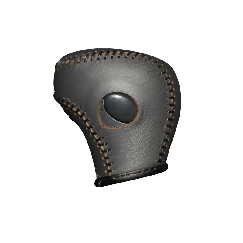 Cuero auténtico shift Knob cubierta para Benz Smart cubierta del coche en la perilla del cambio de engranaje COPRI pomello cambio cambios perilla cubierta Cuero auténtico shift Knob cubierta para Benz Smart cubierta del coche en la perilla del cambio de engranaje COPRI pomello cambio cambios perilla cubierta