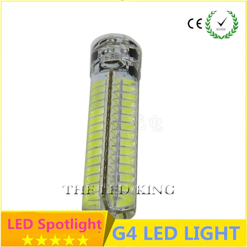 

Free shipping 2019 New G4 LED 12V AC/DC Real Power 3W G4 SMD 3014 Bulb Chandelier Replace 10w-80w Halogen lamp